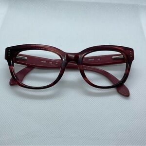 CALVIN KLEIN Eyeglasses Frame 49-20-135 Burgundy Women’s